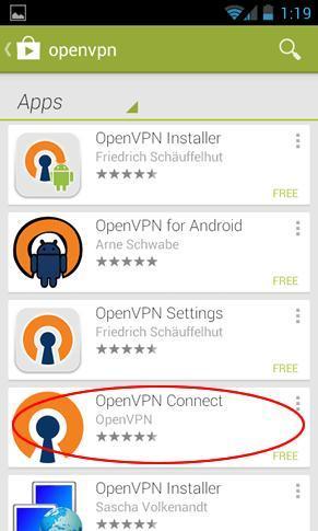Como Configurar OpenVPN en Android (VPN Gratis) para usar una IP de EEUU 2
