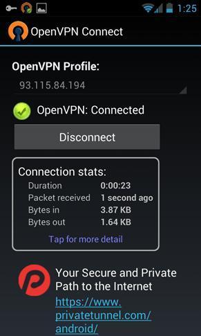 Como Configurar OpenVPN en Android (VPN Gratis) para usar una IP de EEUU 8