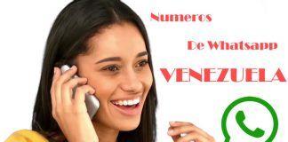 Números de Whatsapp Chicas y Chicos de Venezuela 2