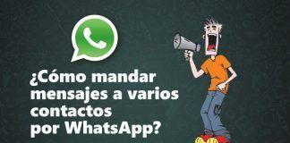 ¿Cómo mandar mensajes a varios contactos por WhatsApp? 3