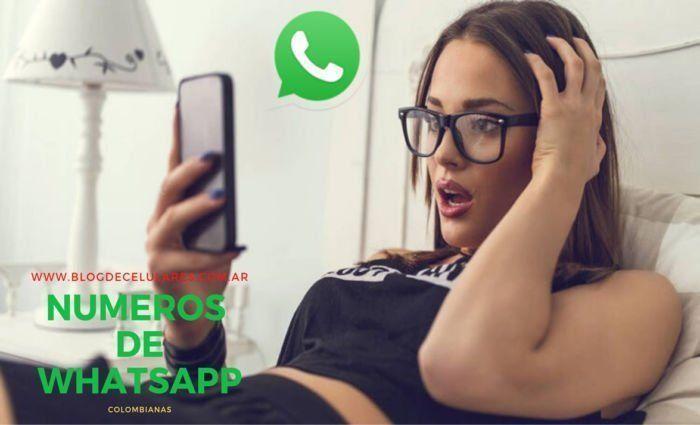 Números de Whatsapp de Chicas o Mujeres de Colombia