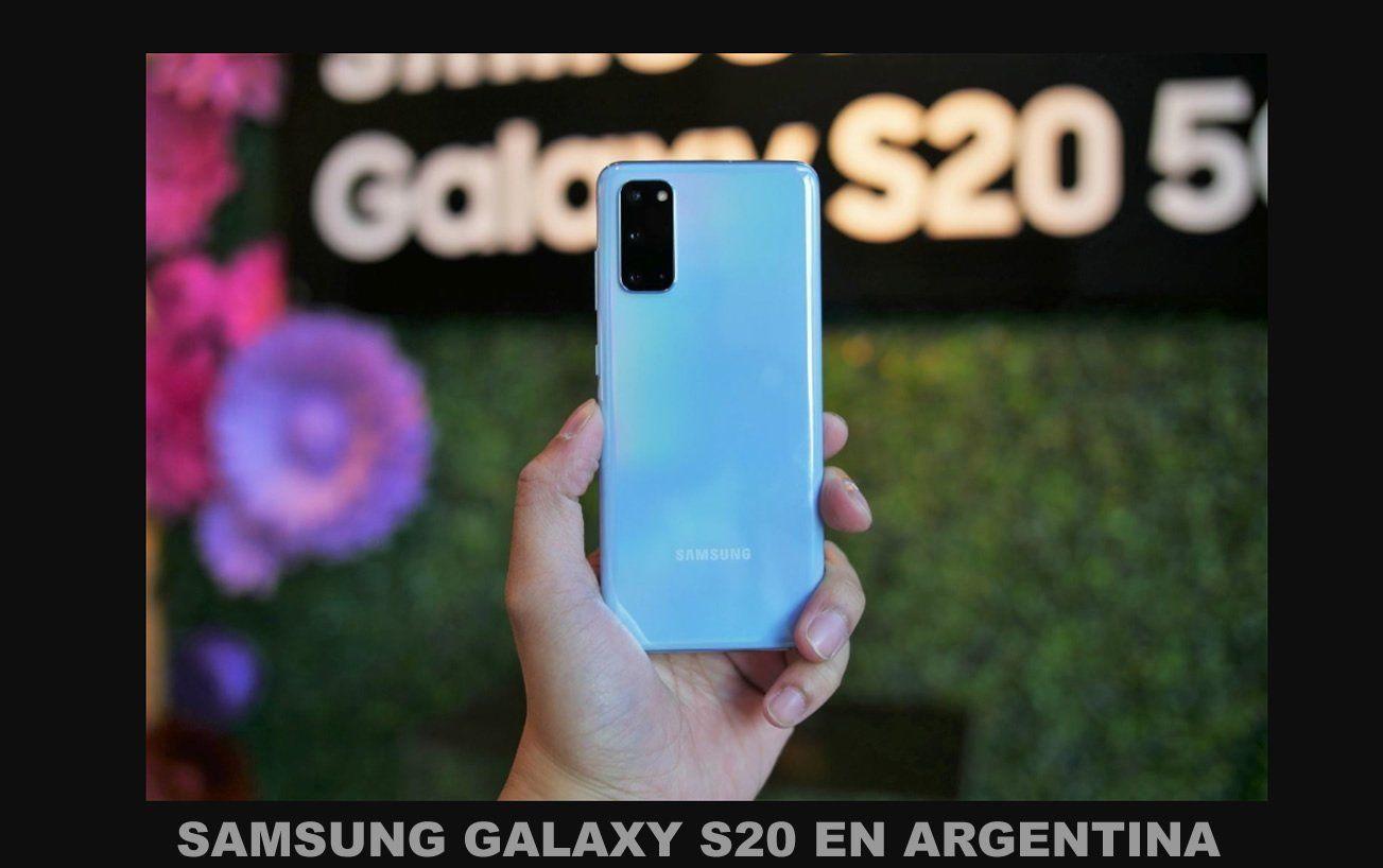 El Nuevo Celular Samsung Galaxy S20 llega a Abril a la Argentina y al mundo