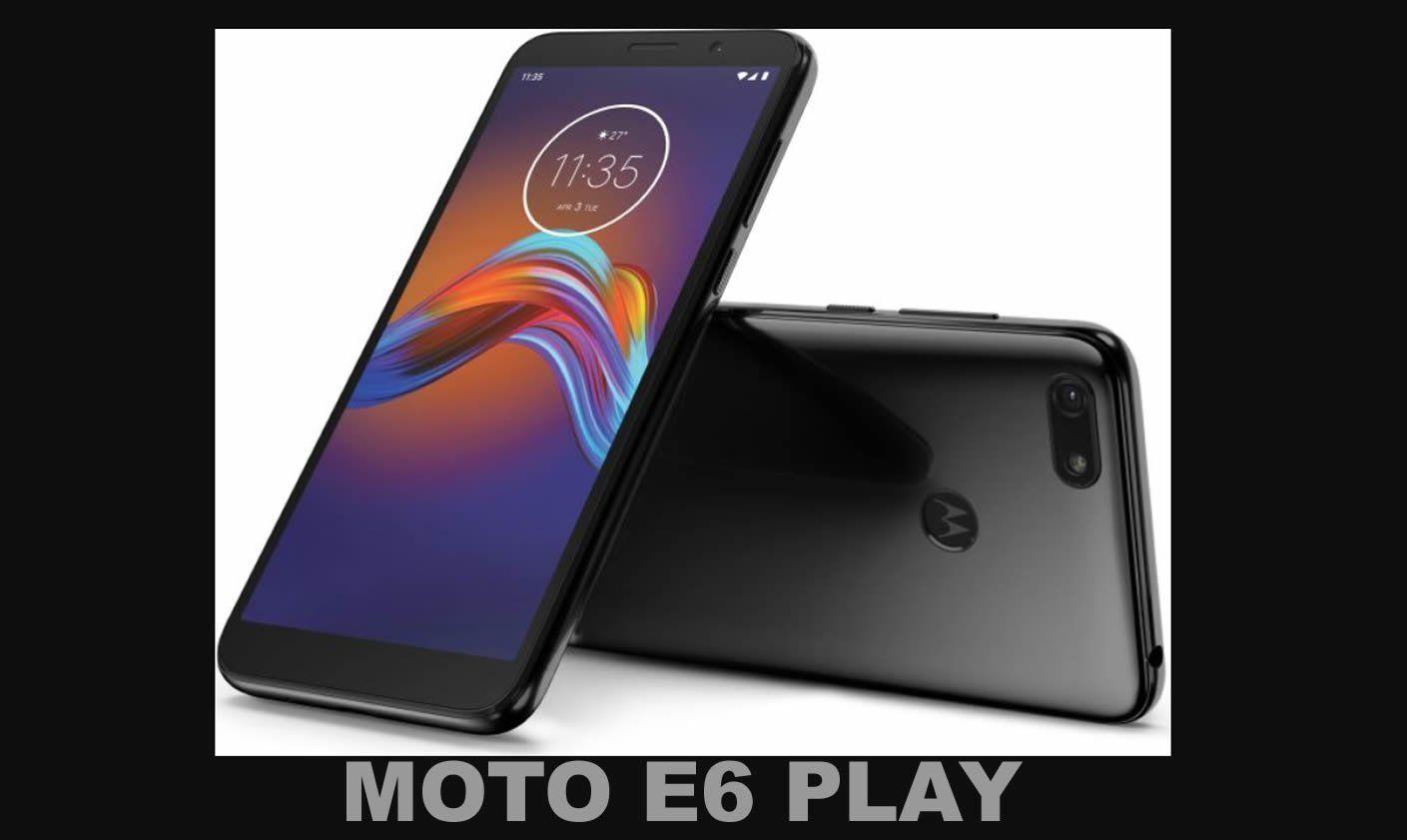 El nuevo celular Motorola Moto E6 Play esta disponible en Argentina y acá te contamos todo lo que trae