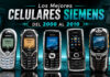 Los mejores celulares Siemens del 2000 al 2010: los modelos raros, distintos y muy recordados celulares siemens
