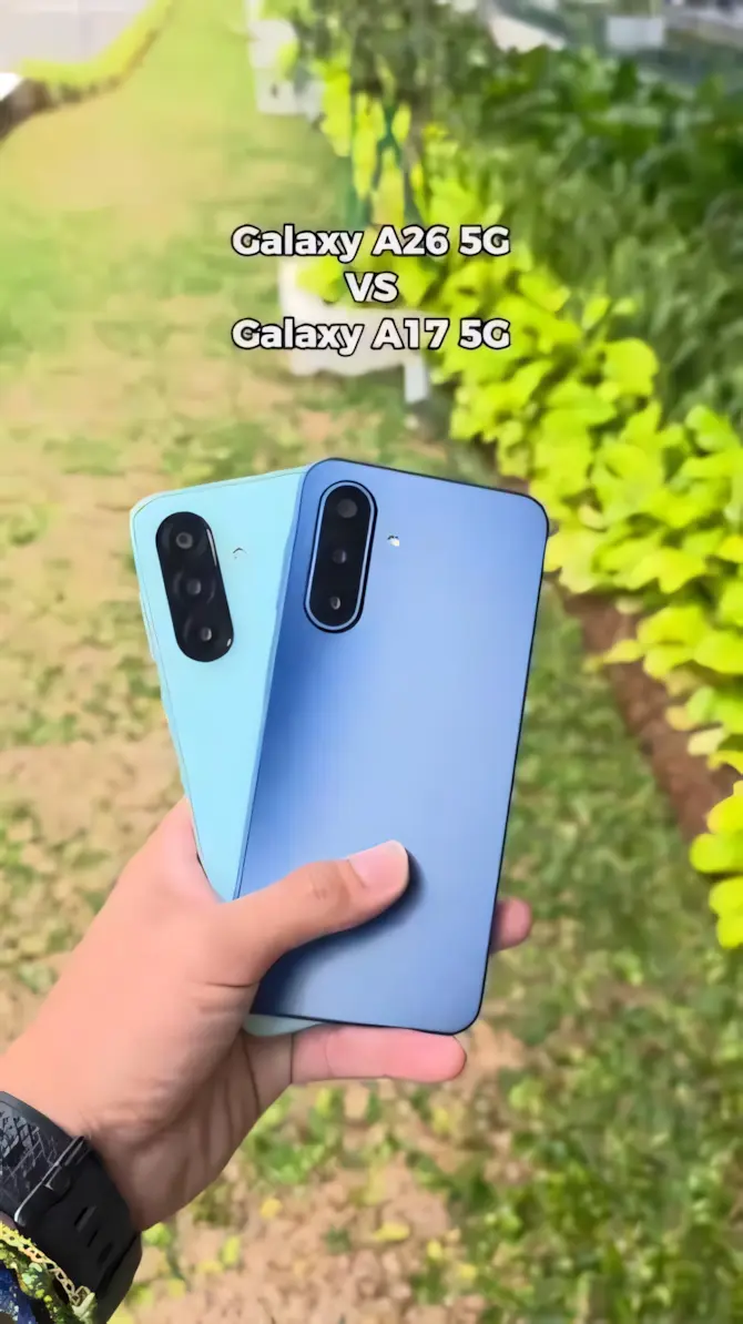 Samsung Galaxy A17 y Galaxy A26