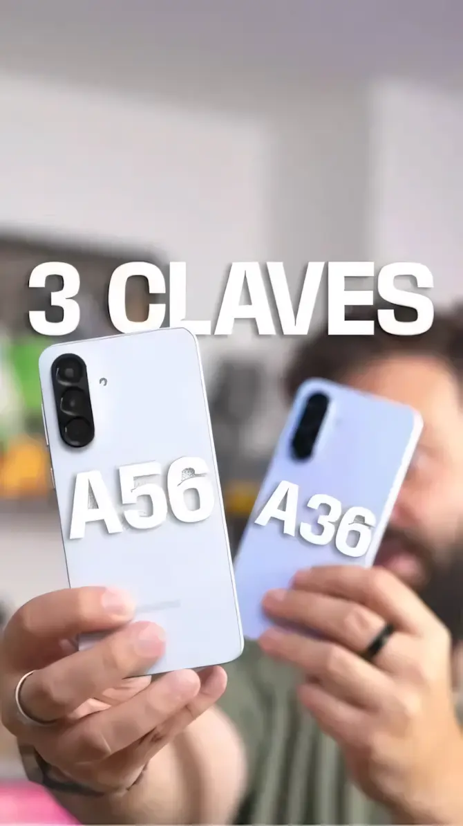 Samsung Galaxy A36 y Galaxy A56