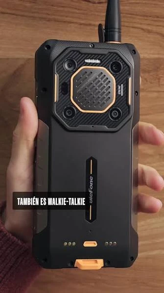 Módulo trasero del Ulefone Armor 26 Ultra Walkie-Talkie