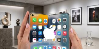 iPhone plegable: la tecnología que borra la marca de la pantalla