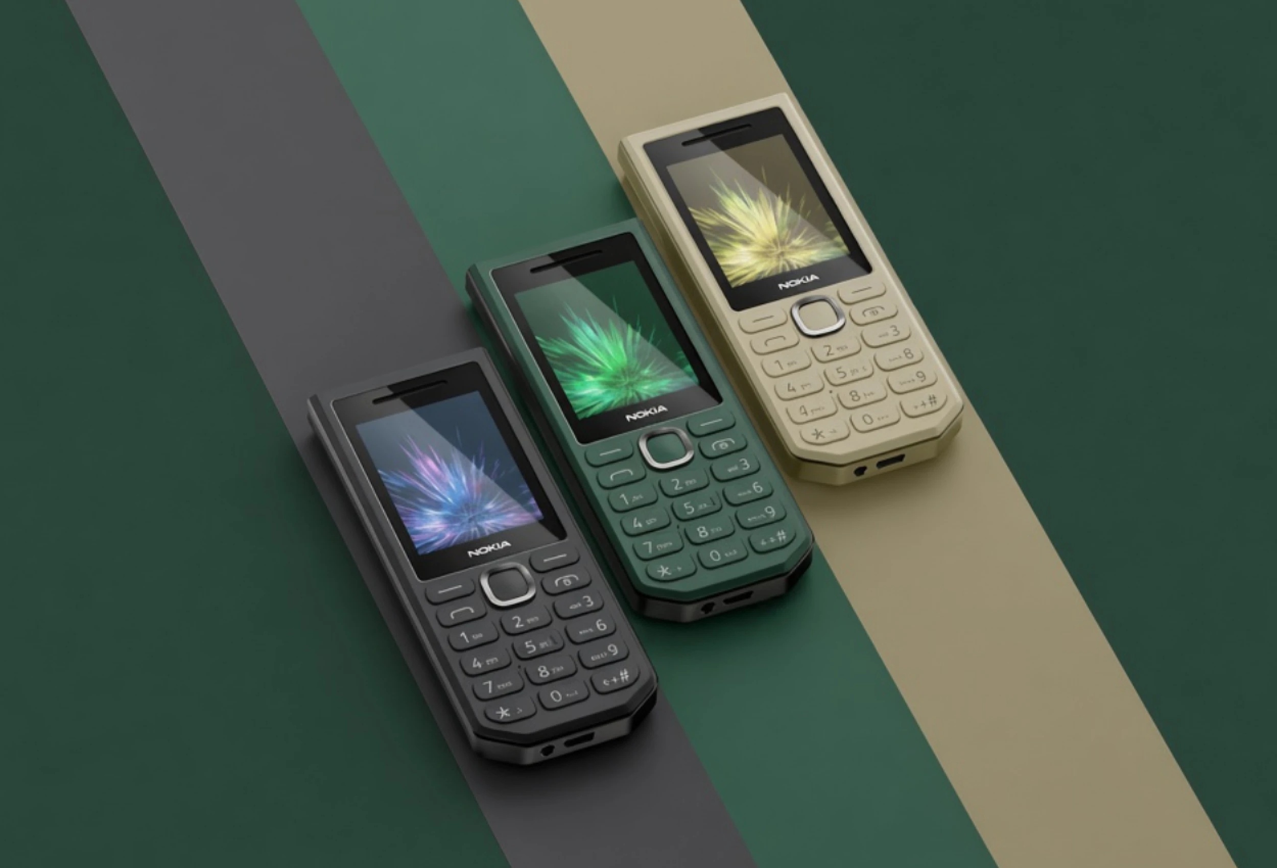 Nokia 300 Charge en diferentes colores con teclado físico